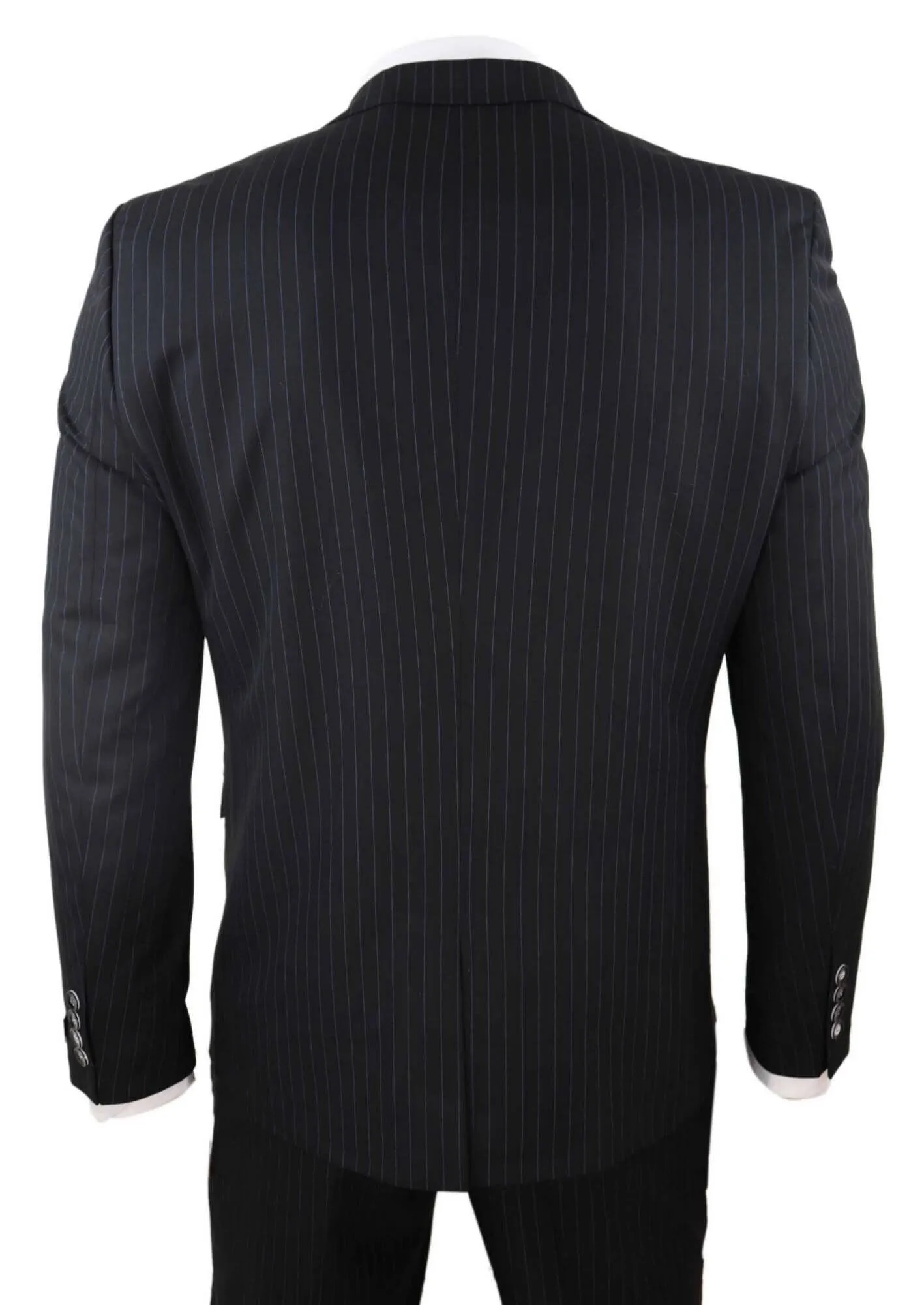3 Piece Suit Gatsby 1920s Gangster Pinstripe