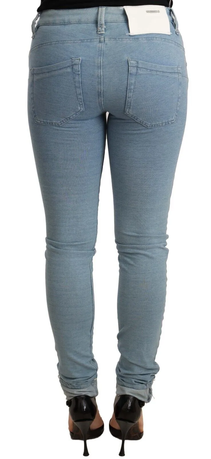 Acht  Cotton Stretch Hem Slim Fit Women  Women's Trouser