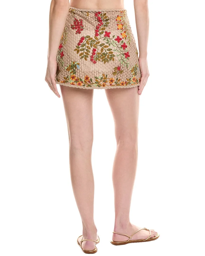 Agua Bendita Danina Tile Mini Skirt