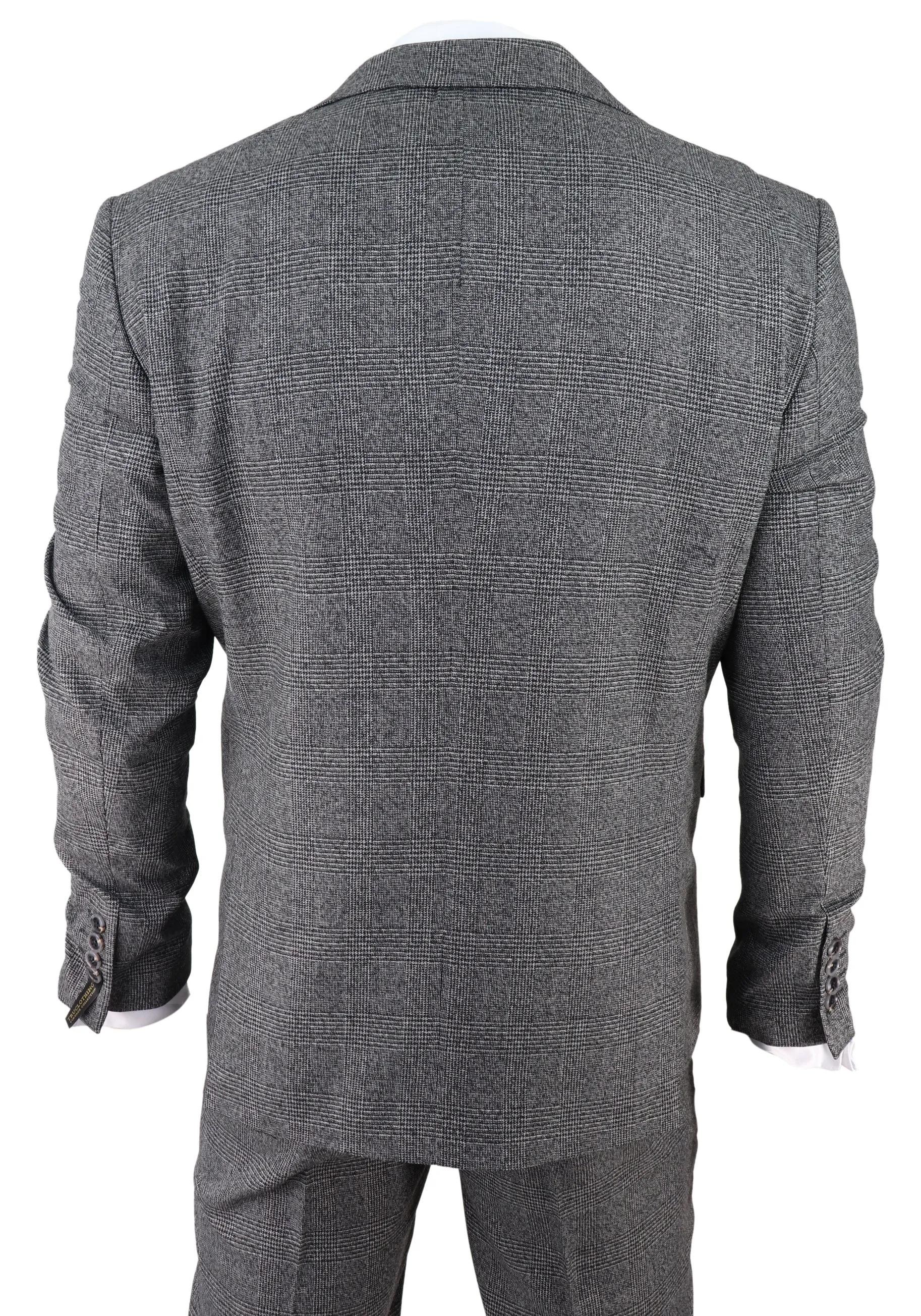 AK-10 Herringbone Tweed 3 Piece Suit