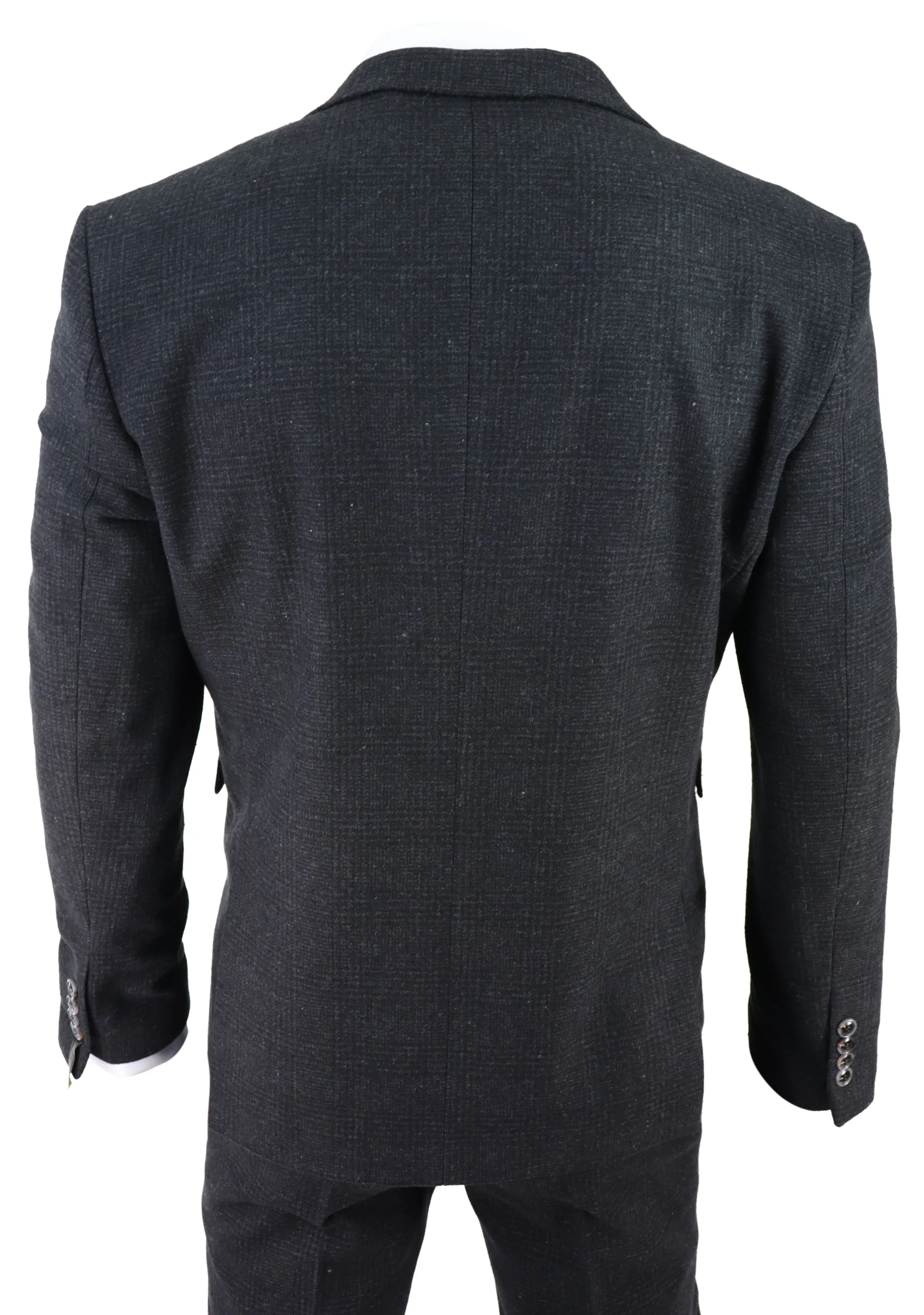 AK-11 Herringbone Tweed 3 Piece Suit