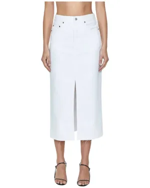 Alice Midi Skirt In White