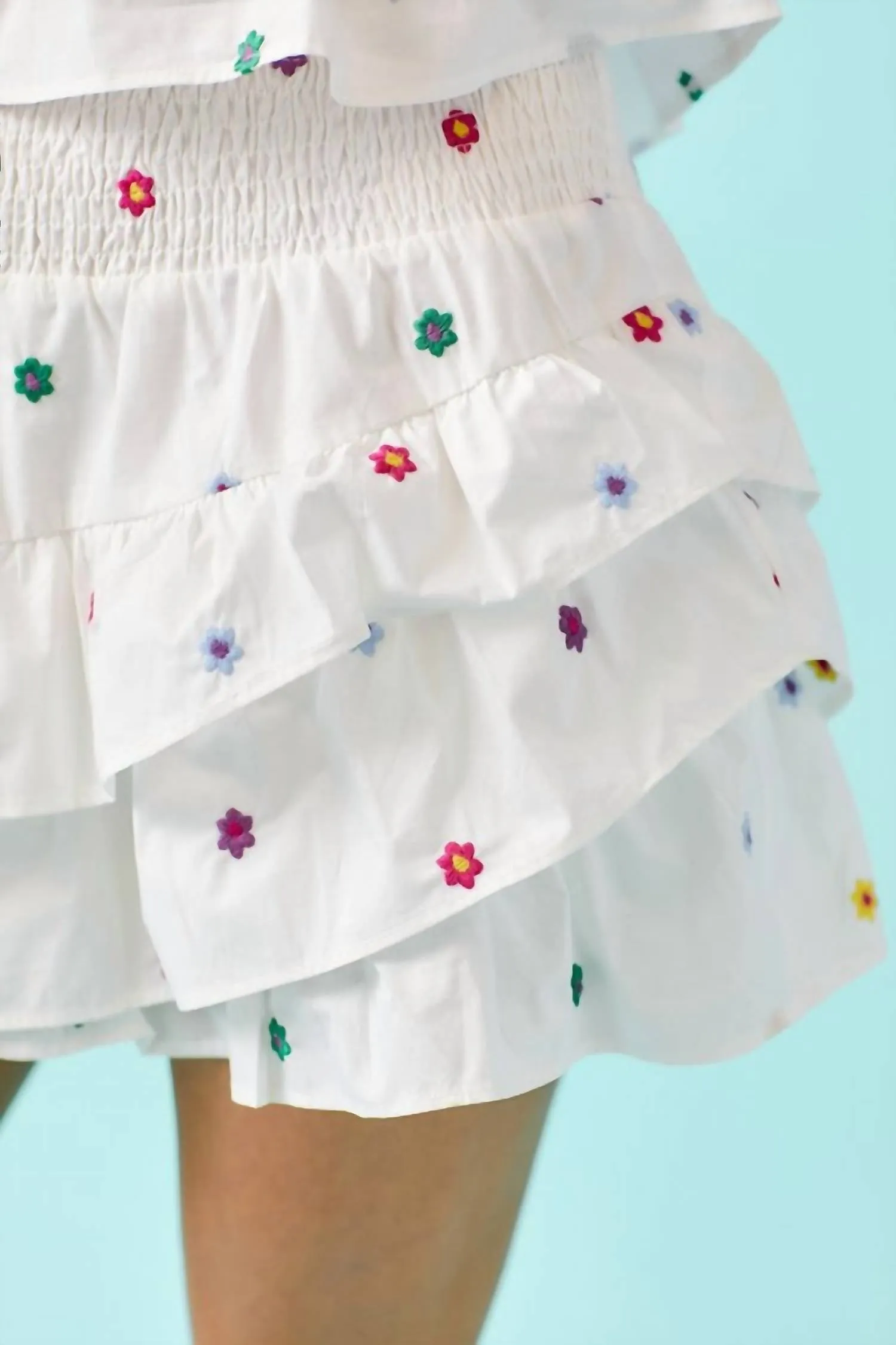 Always Invited Skirt In White