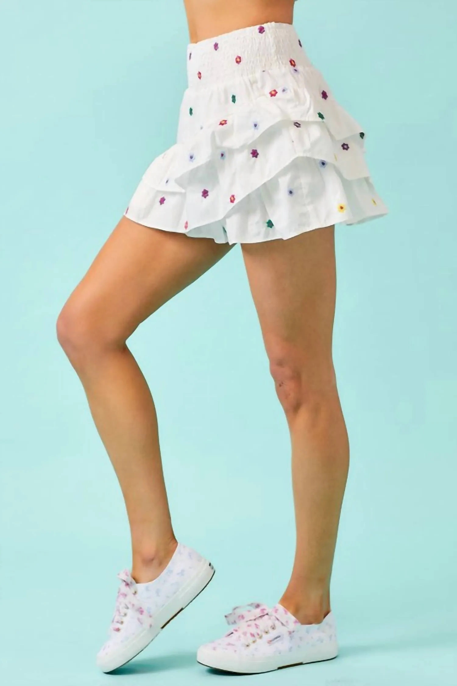 Always Invited Skirt In White