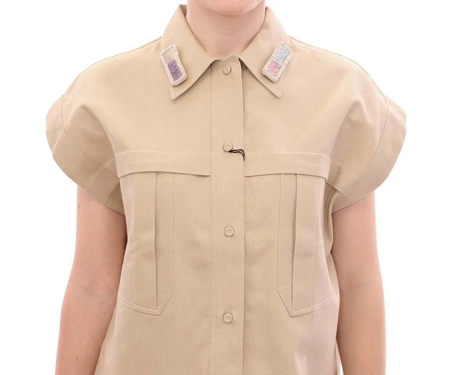 Andrea Incontri  Sleeveless Blouse Women's Top