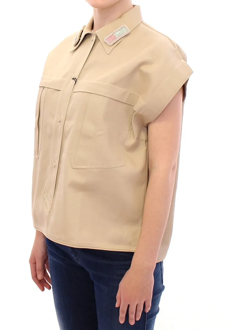 Andrea Incontri  Sleeveless Blouse Women's Top