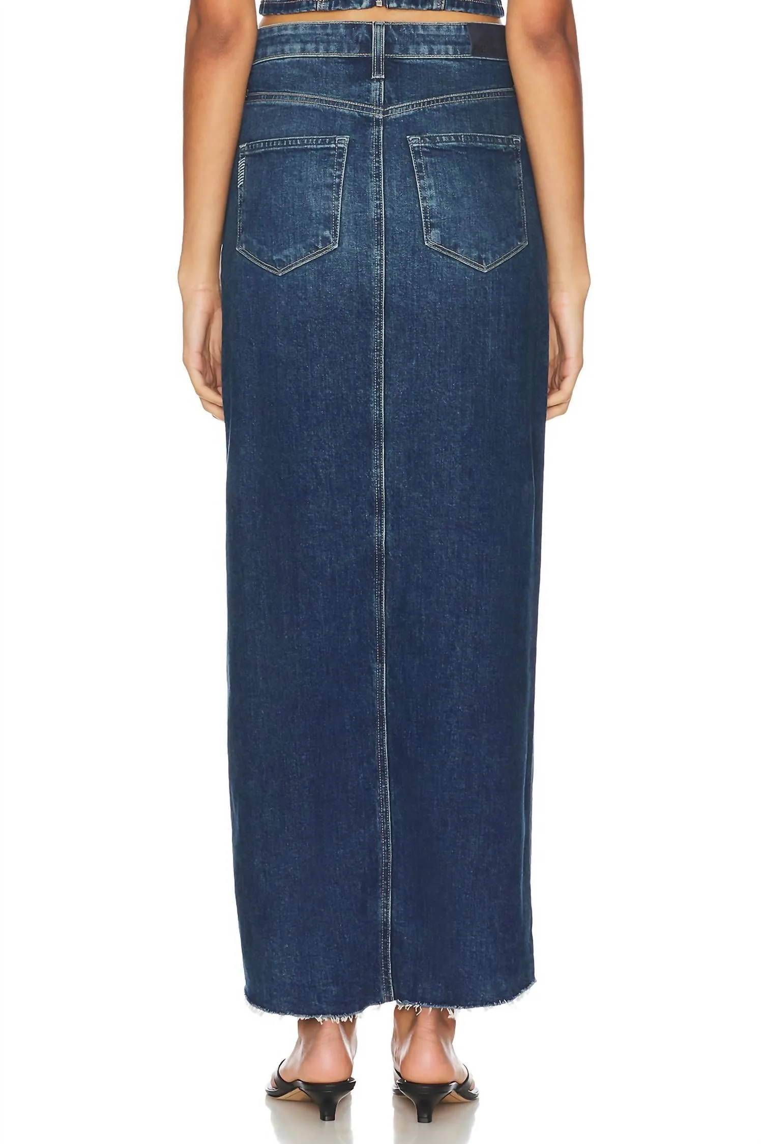 Angela Maxi Skirt In Sketchbook