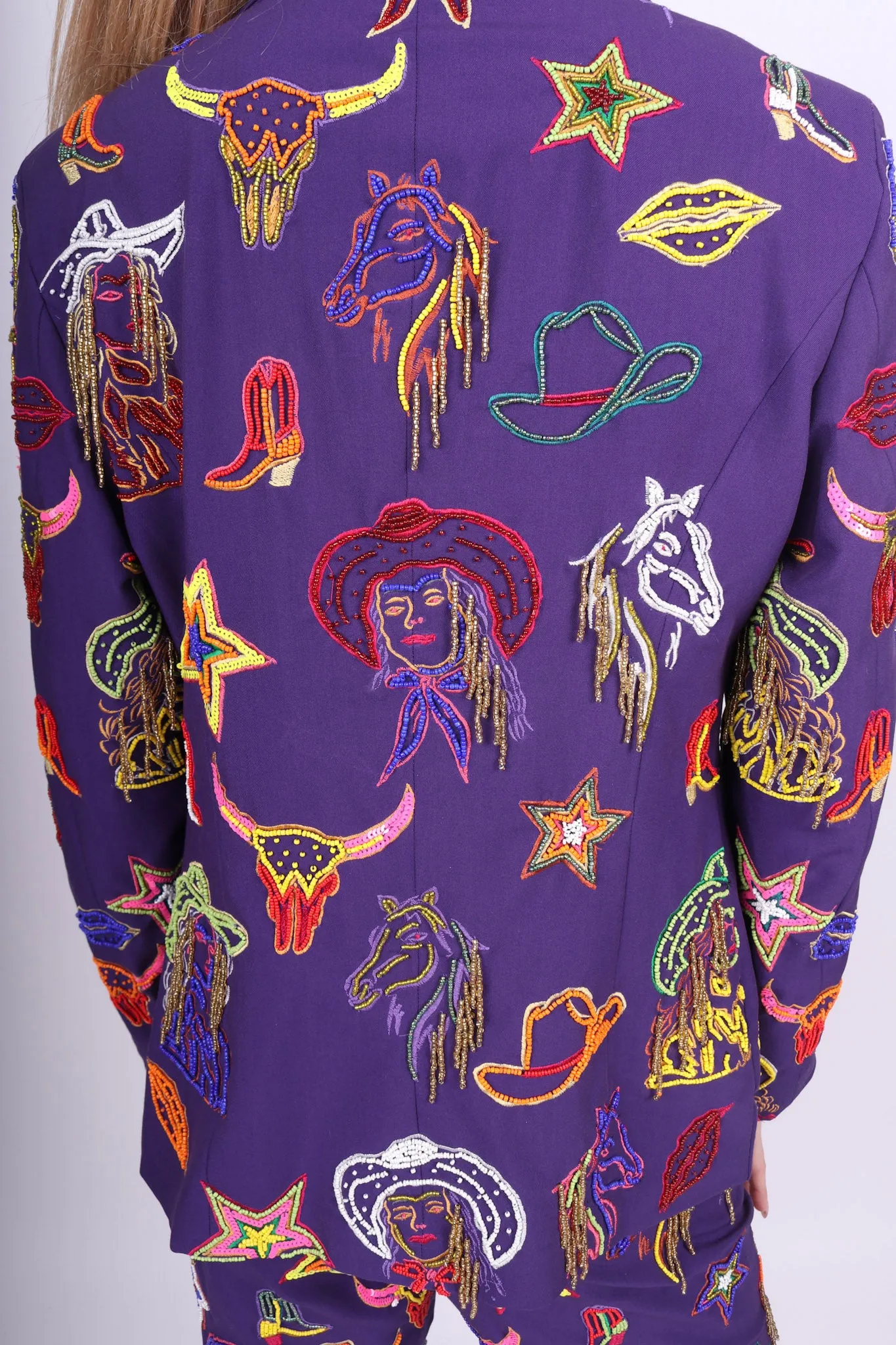 Any Old Iron Purple Vein Suit