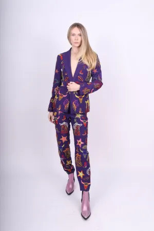 Any Old Iron Purple Vein Suit