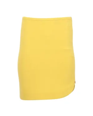 Ba&Sh Dora Mini Skirt in Yellow Polyester