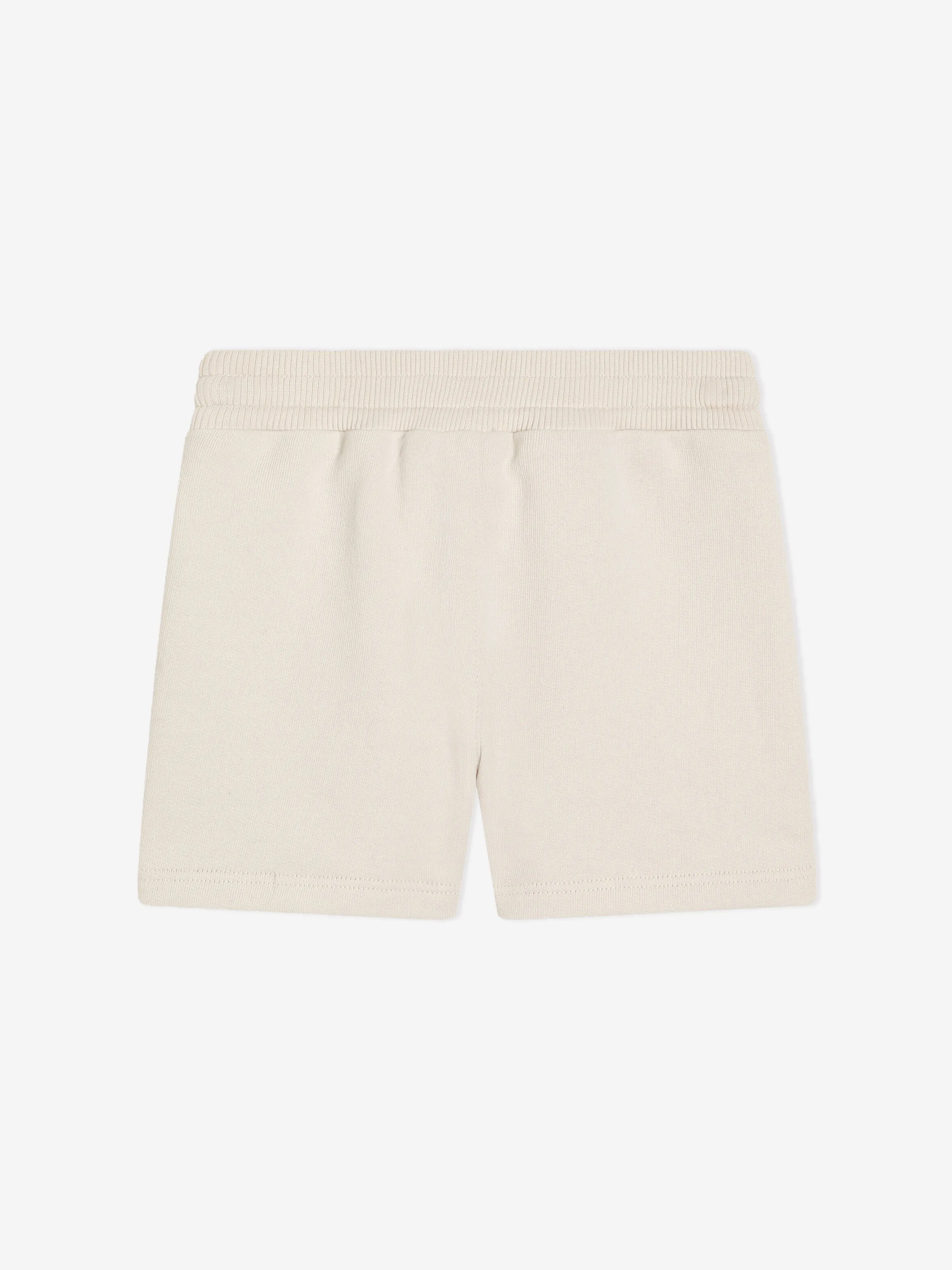 Baby Boys Logo Shorts in Ivory
