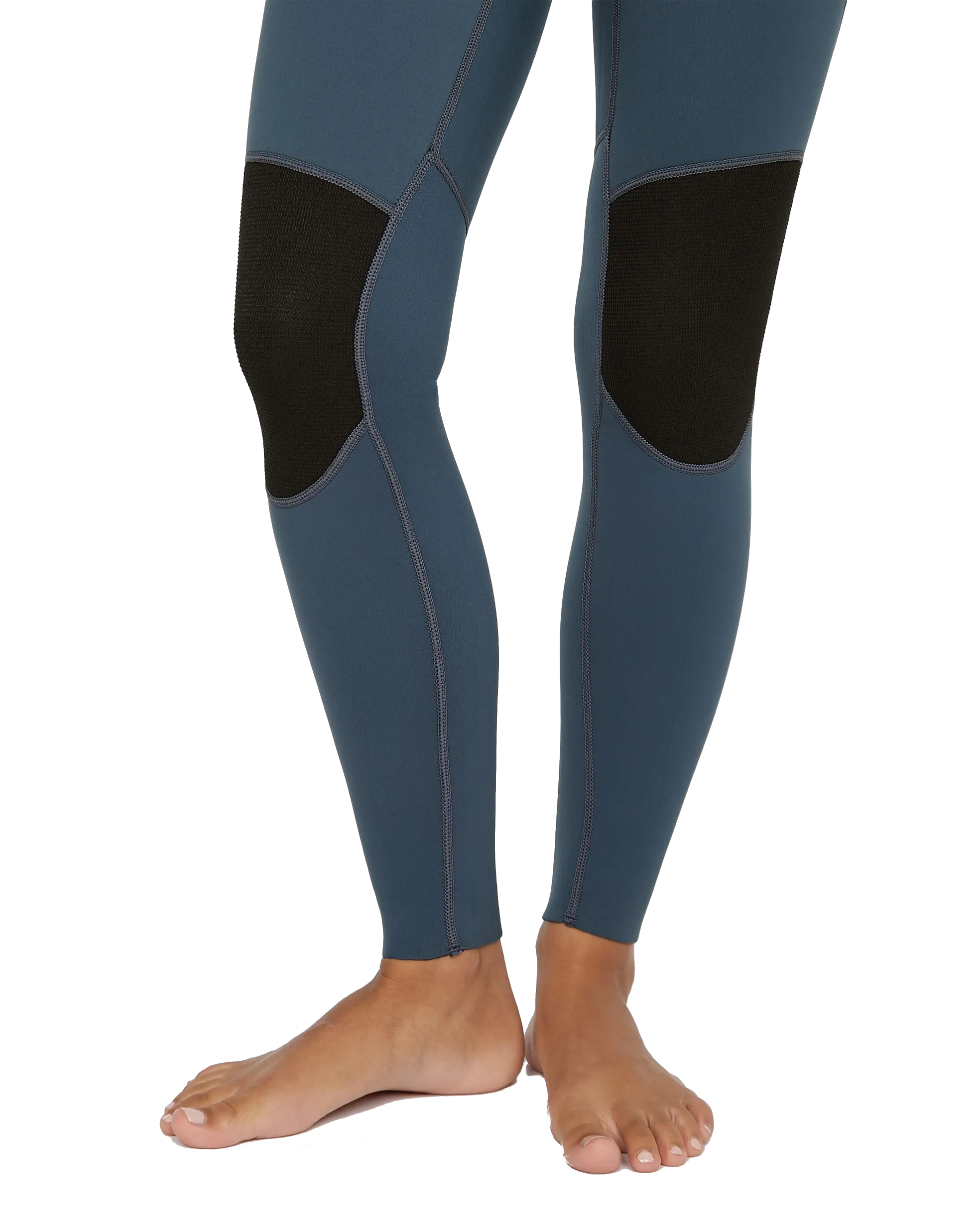 Bahia 3/2mm Back Zip Wetsuit in Copen Blue, Painted Tropics & Copen Blue