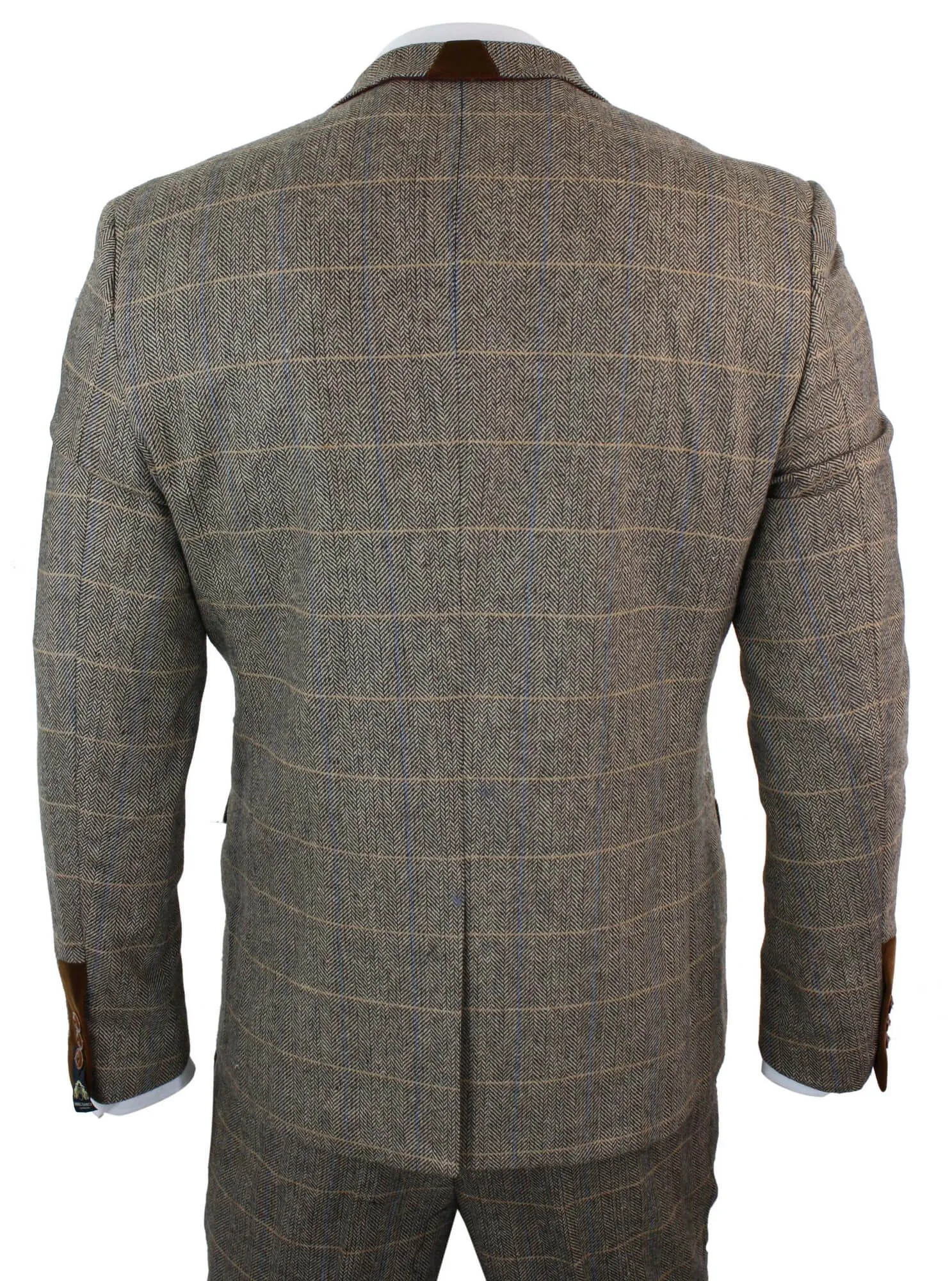Blake 3 Piece Tweed Double Breasted Suit