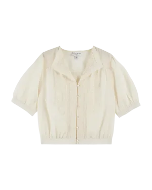 Blouse Brodee Vin Ida-brunelle Ecru