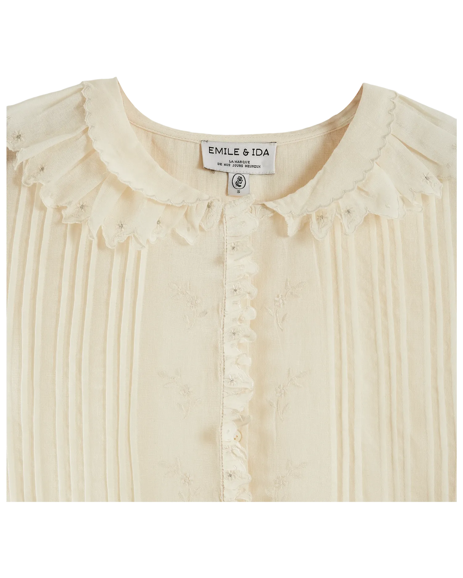 Blouse Vintage Br Ida-bailey Ecru