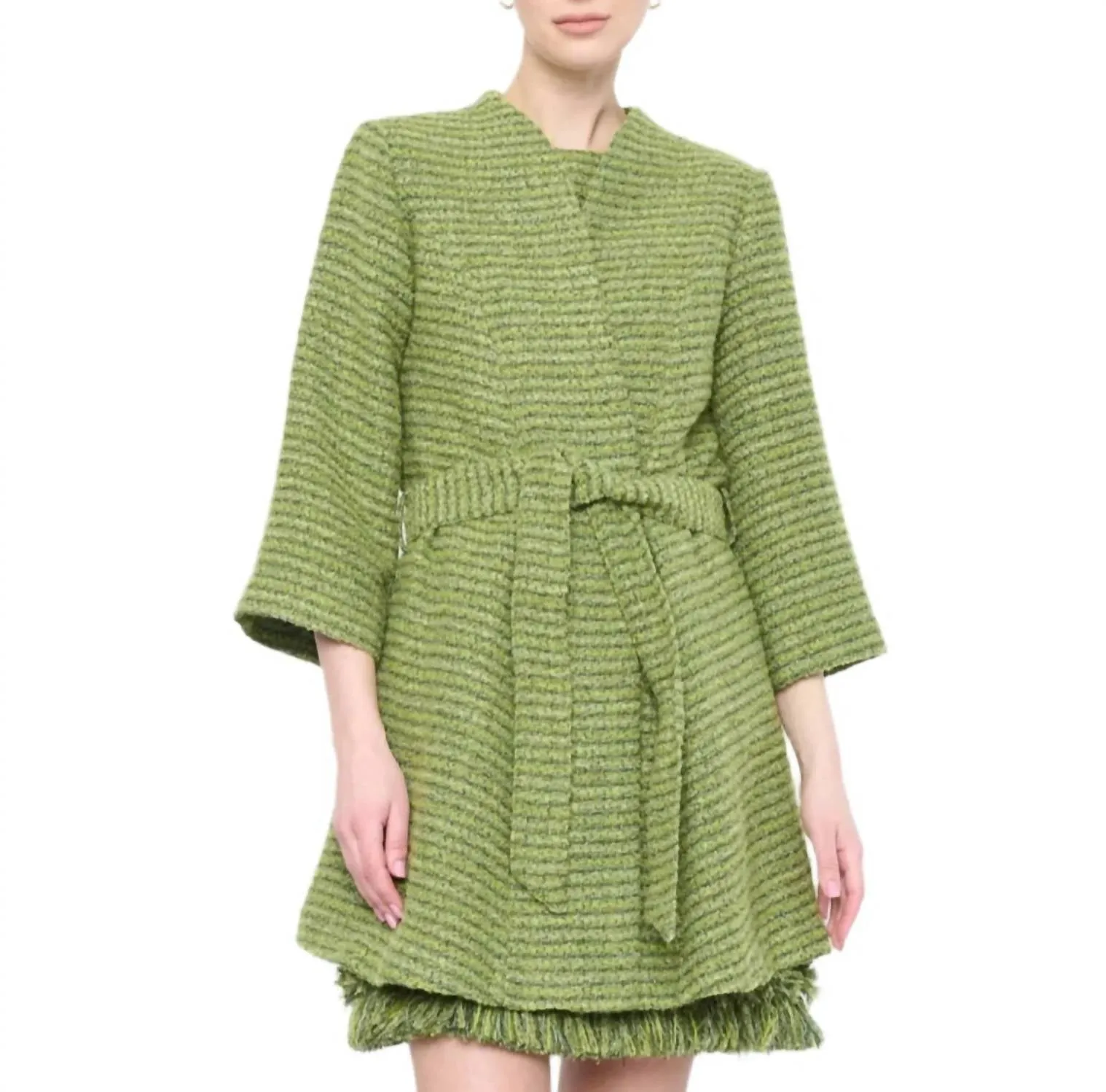 Bonita Boucle Jacket In Wonderland