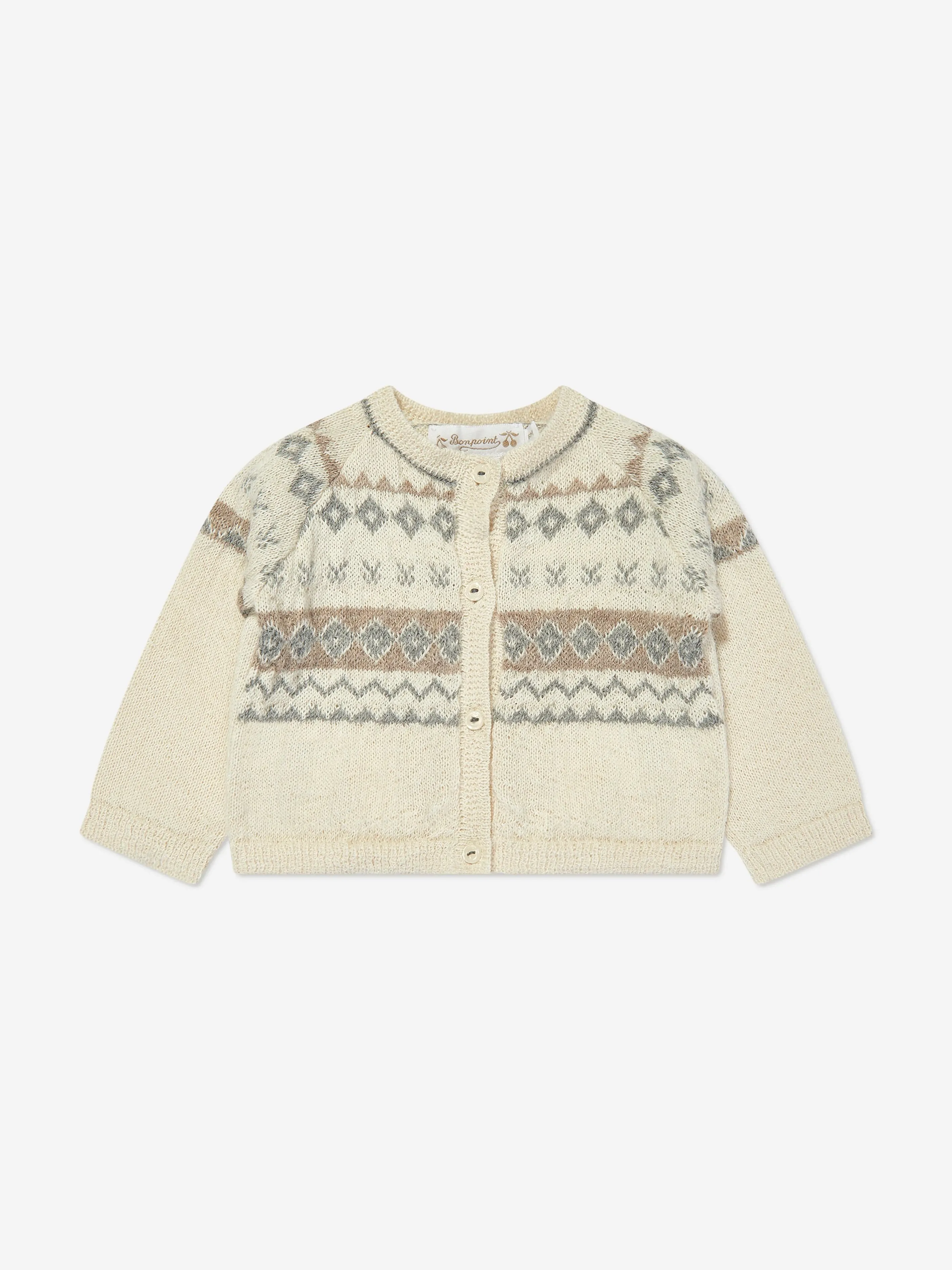 Bonpoint Baby Boys Griffin Trouser Set in Ivory