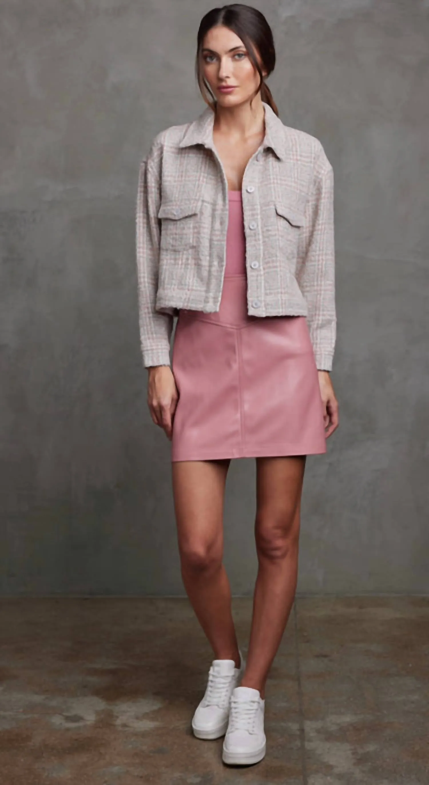 Bowen Jacket In Soft Rose