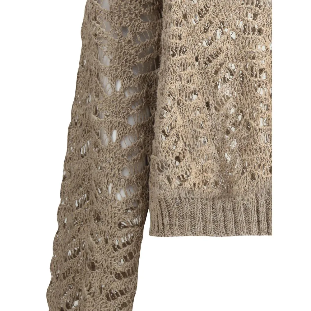 Brunello Cucinelli Linen Women's Sweater