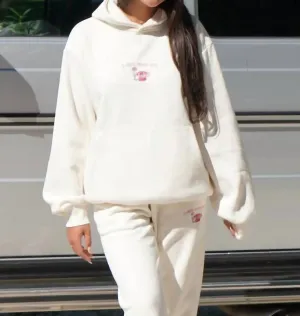 Call Me When You See This Hoodie In White