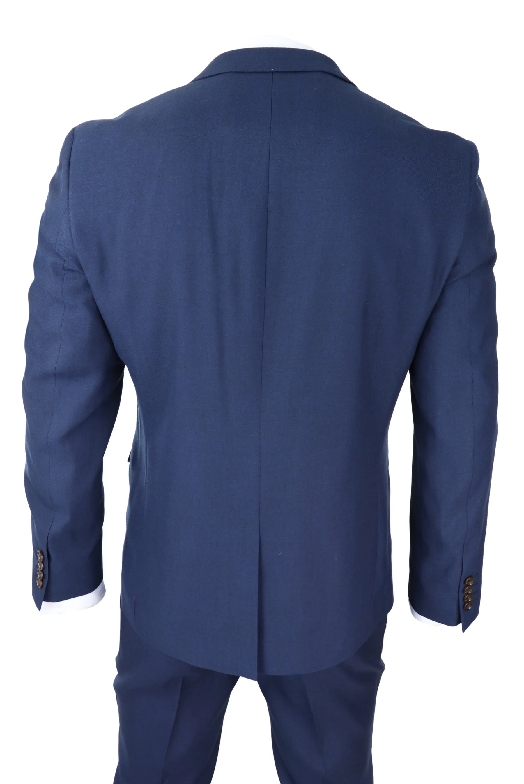 Calvin Wedding Navy 3 Piece Suit