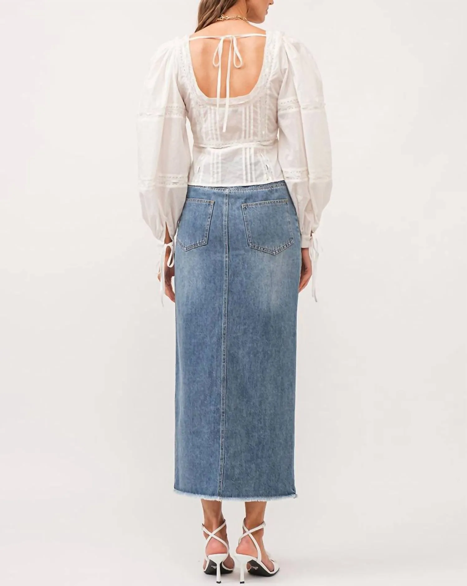 Casella Blouse In Off White