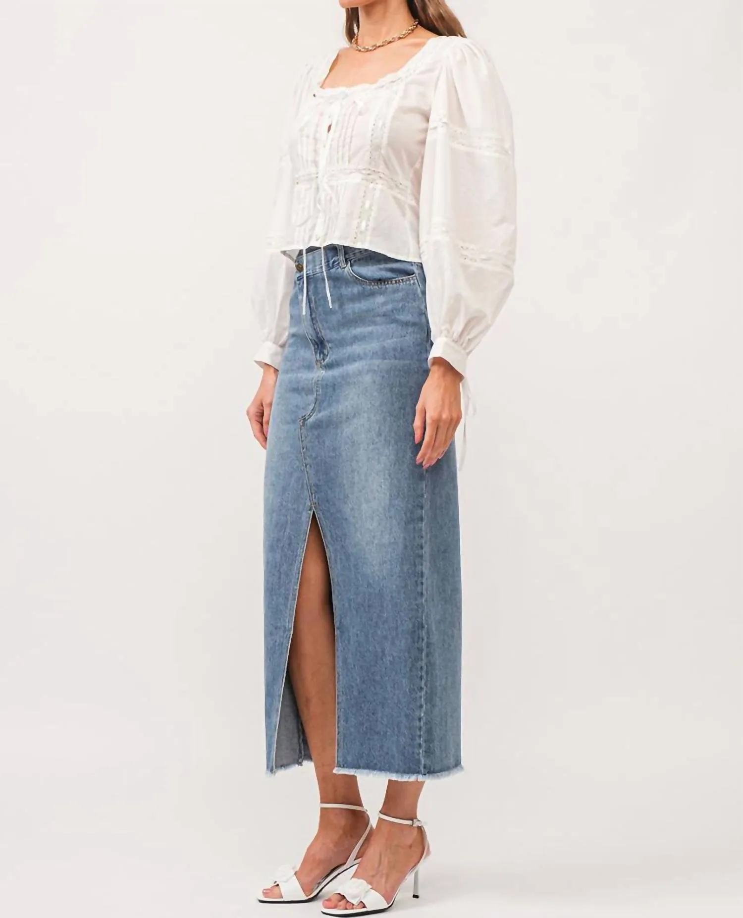 Casella Blouse In Off White