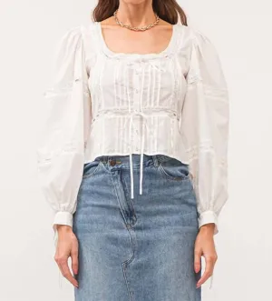 Casella Blouse In Off White
