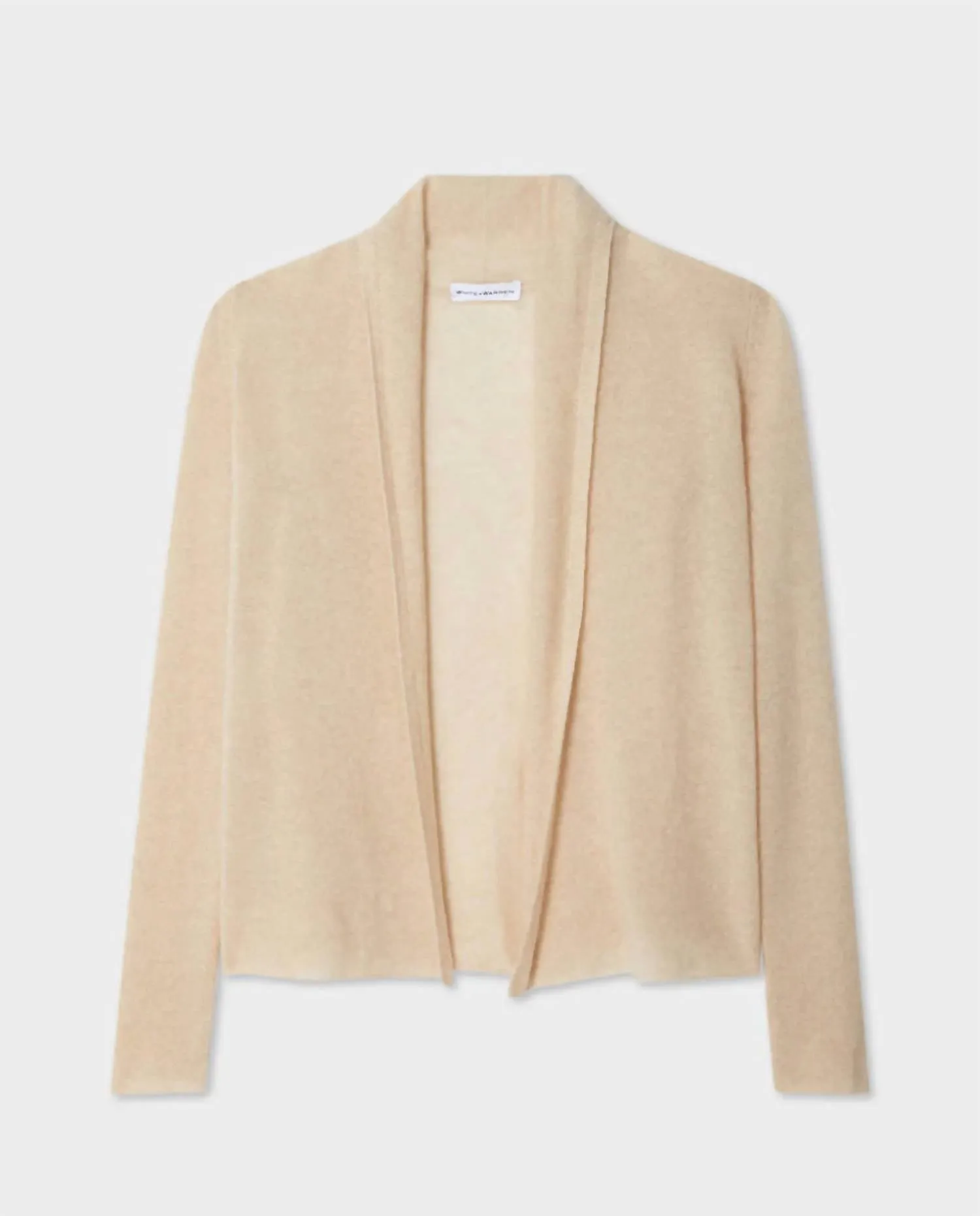 Cashmere Cardigan In Sand