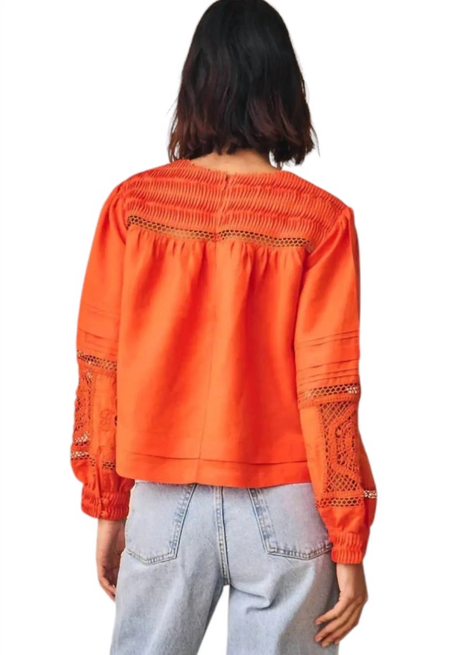 Celine Top In Cherry
