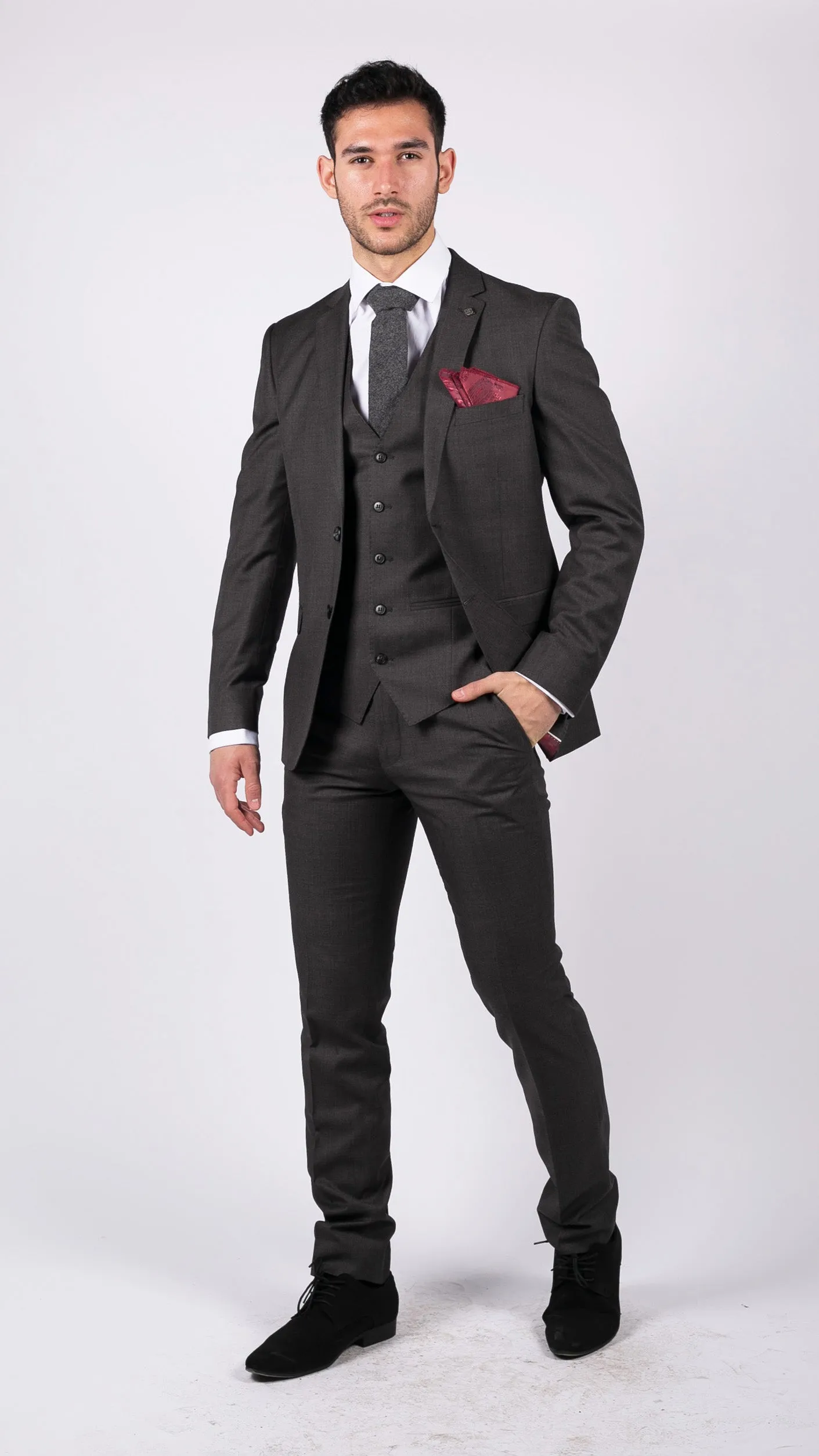 Charles 3 Piece Plain Suit