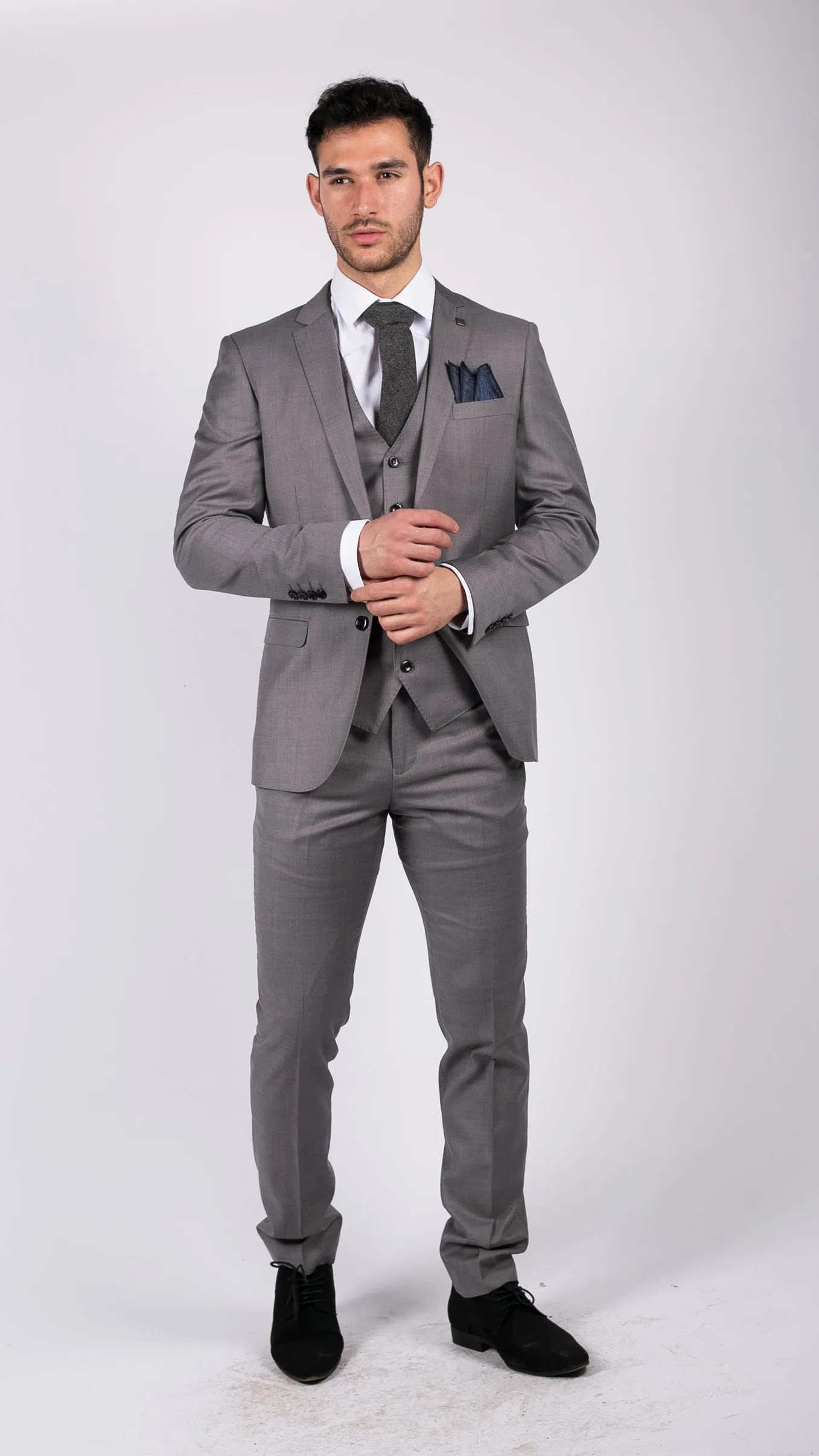 Charles 3 Piece Plain Suit