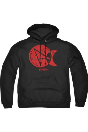 Chilling Adventures Of Sabrina Dark Moon Adult Pull Over Hoodie / Hooded Sweatshirt