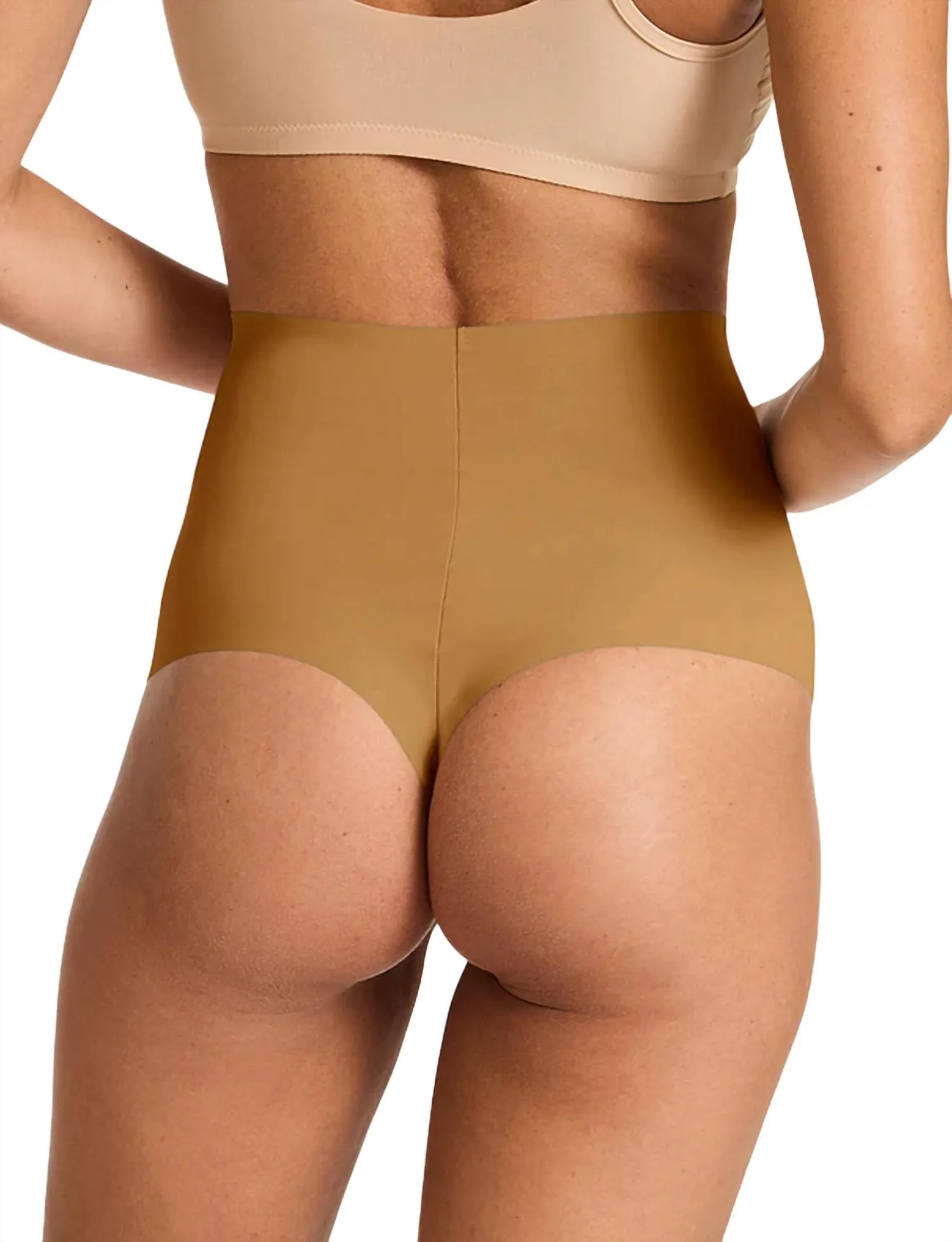Classic Control Thong In Caramel
