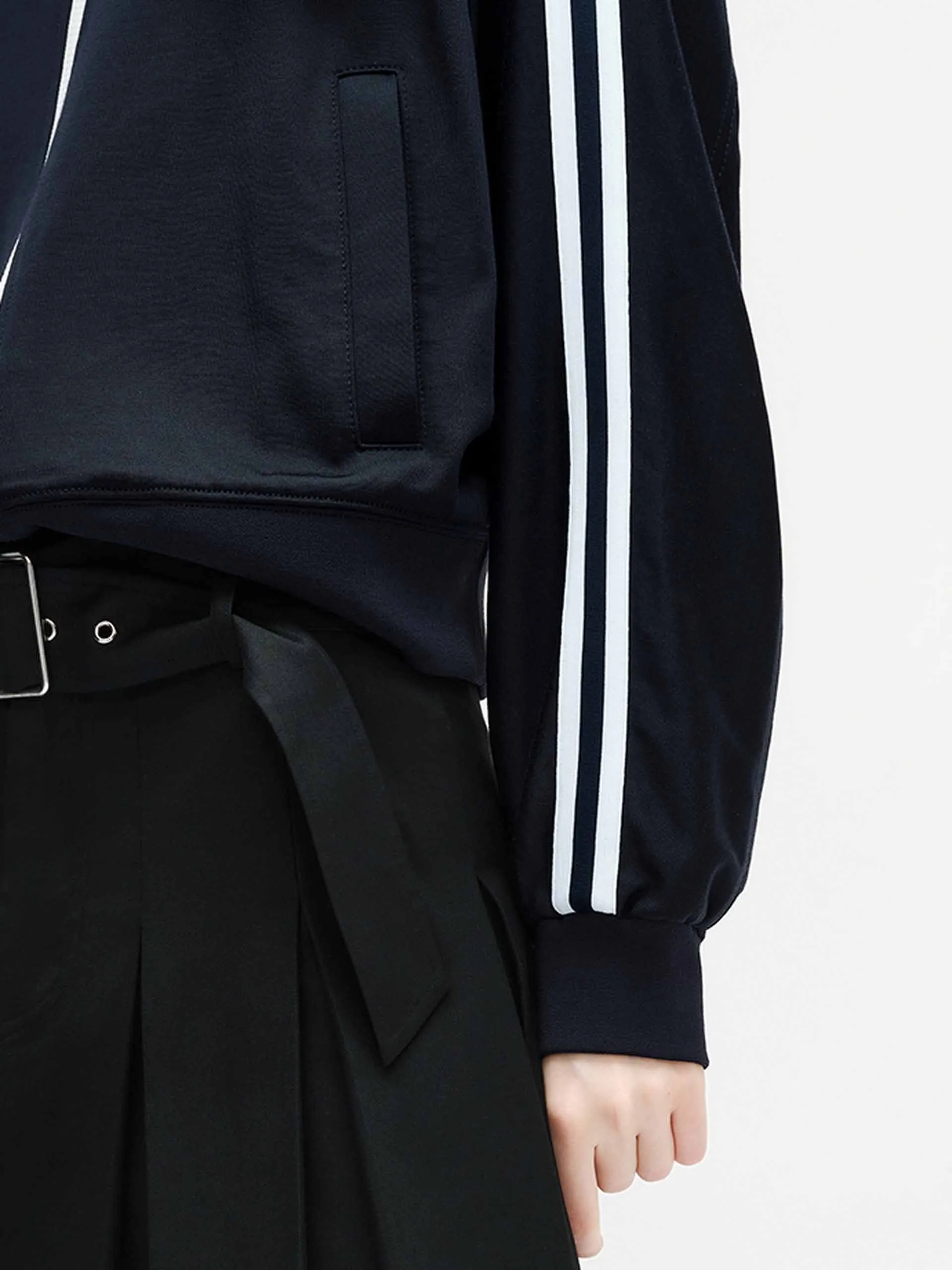 Contrast Trim Short Jacket