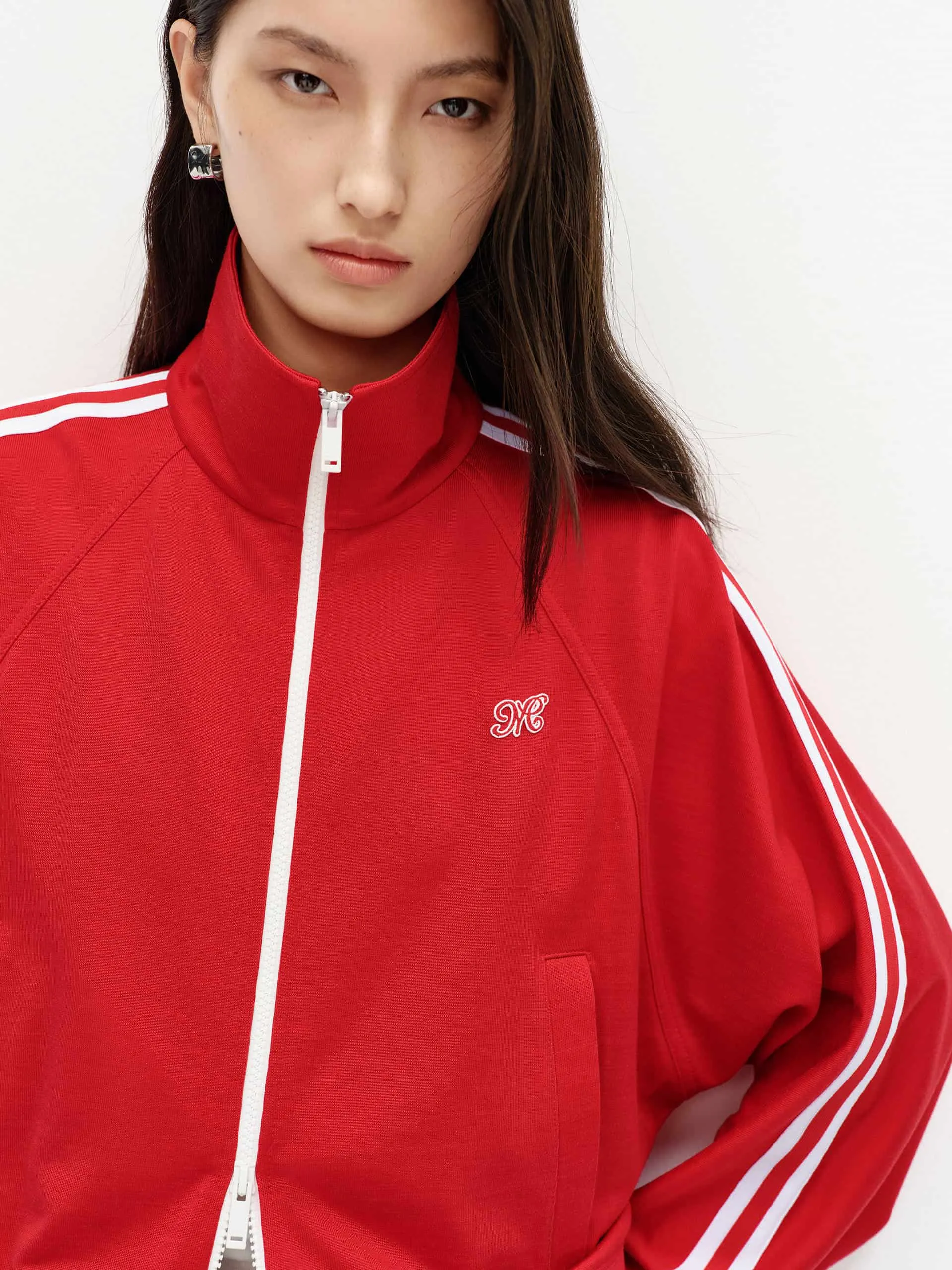 Contrast Trim Short Jacket
