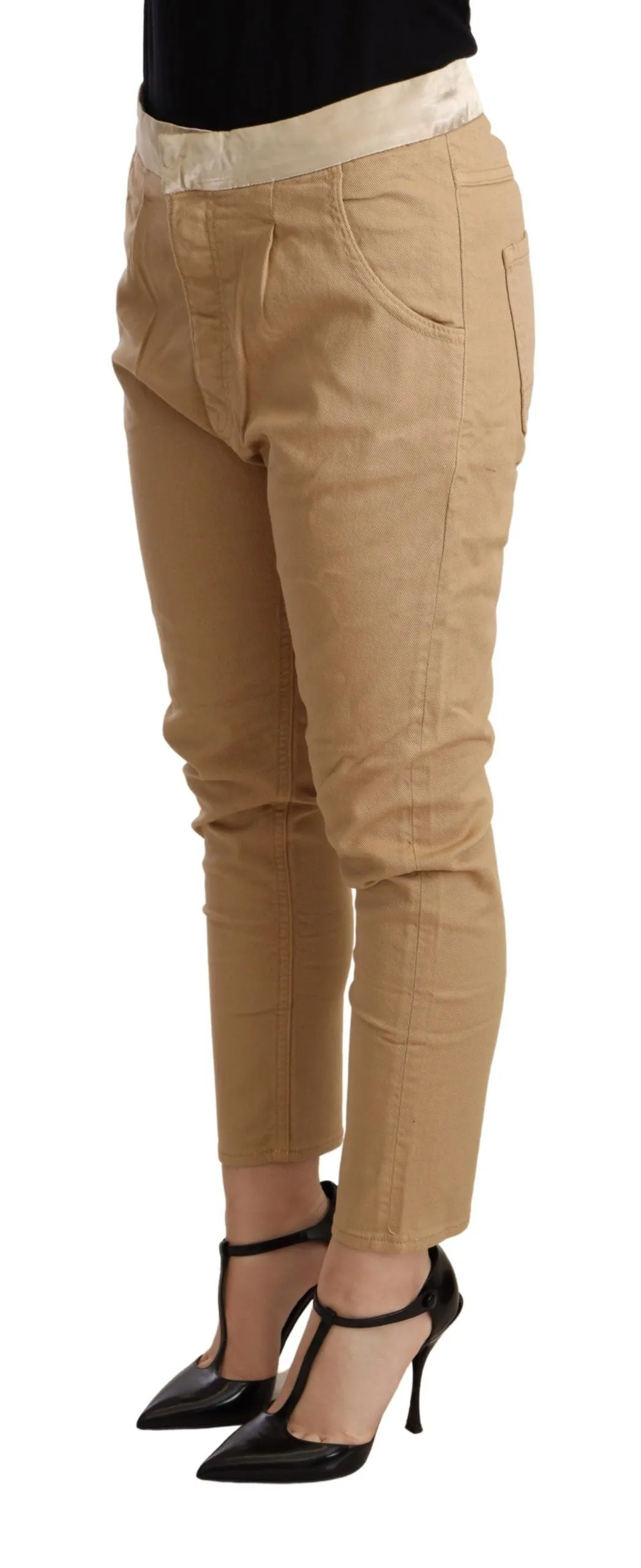 CYCLE  Mid Waist Slim Fit Skinny Stretch Women's Trouser