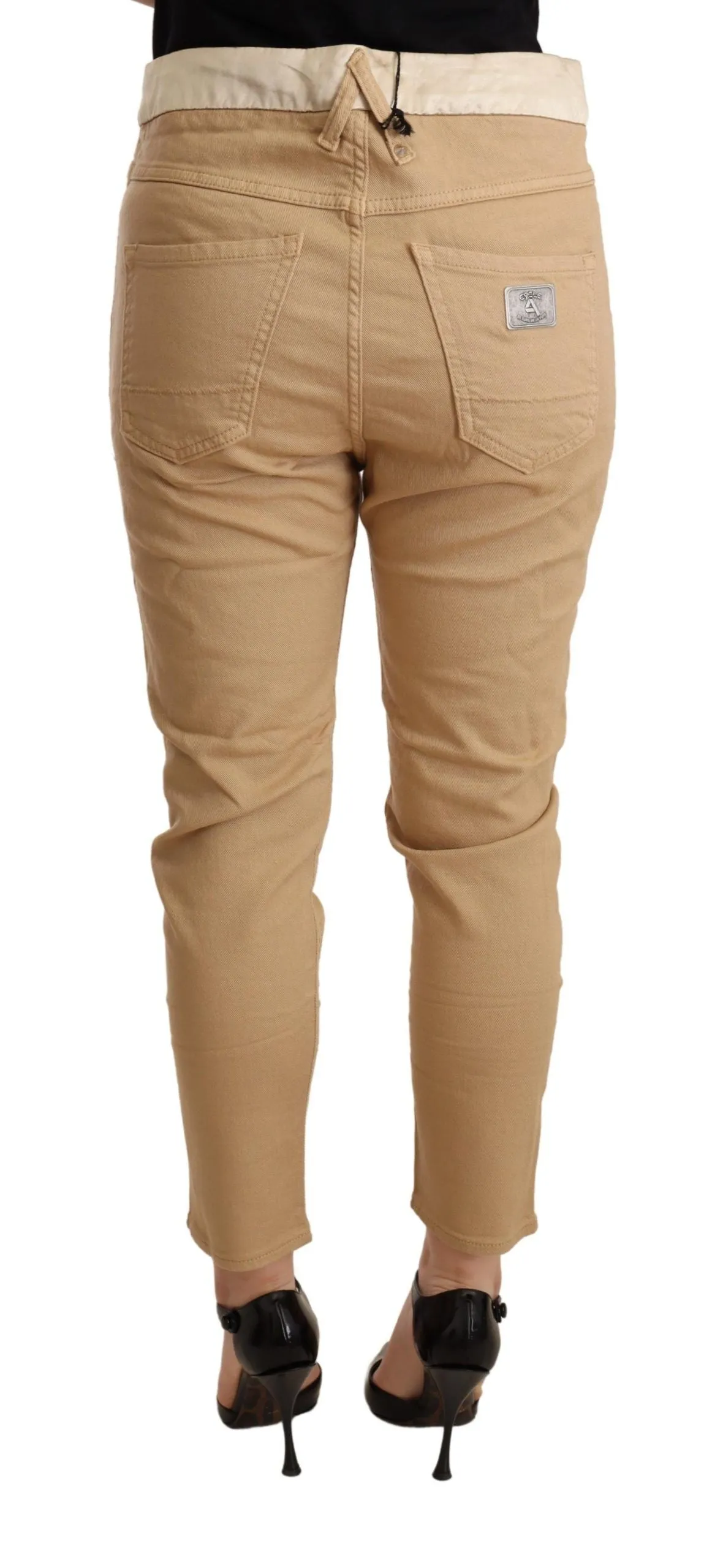CYCLE  Mid Waist Slim Fit Skinny Stretch Women's Trouser