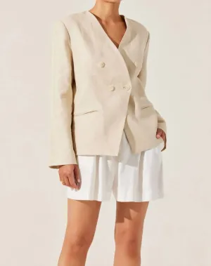 Dannika Blazer In Natural