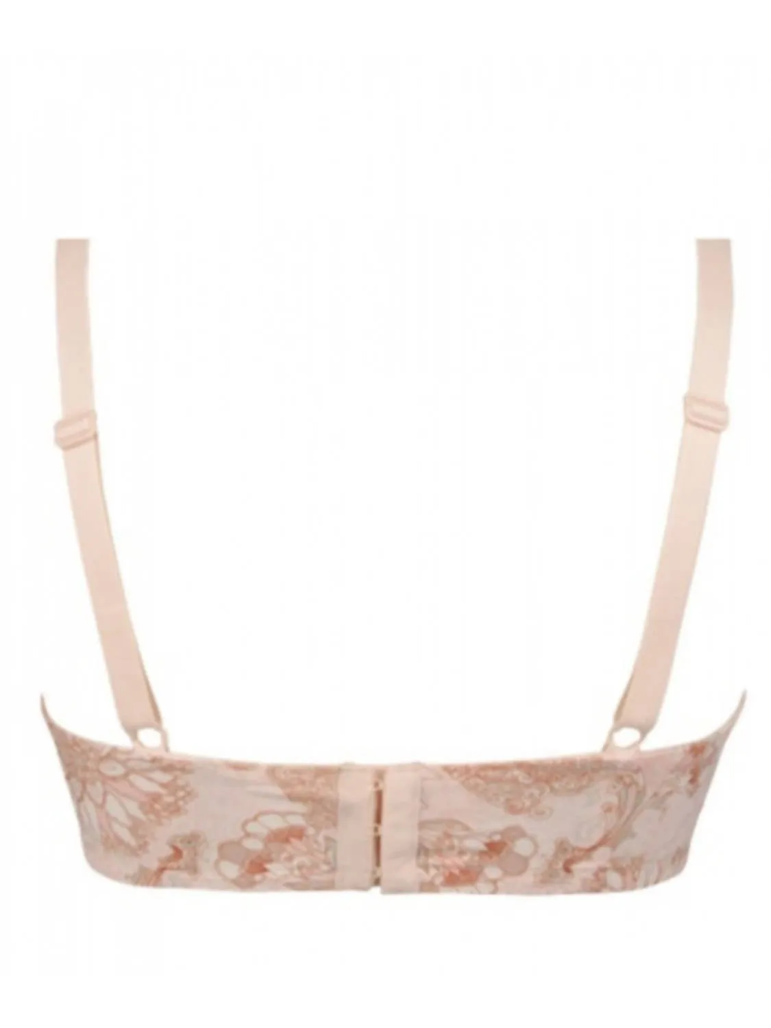 Deep Cup Non-Wired Bra In Rose