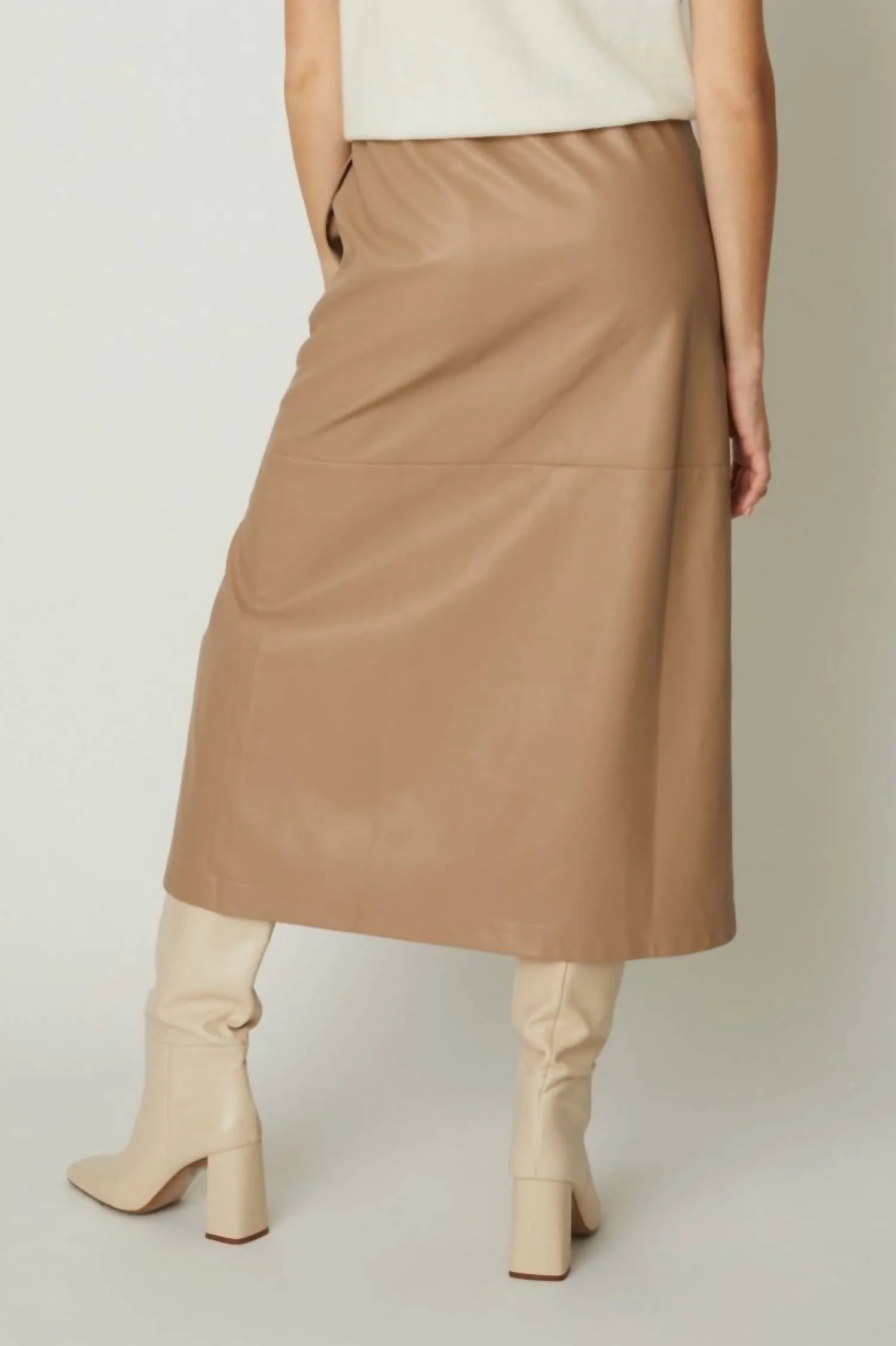 Delfine Skirt In Tan
