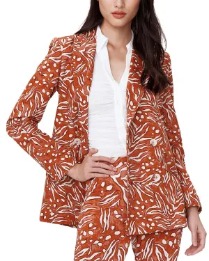 Diane von Furstenberg Madison Linen-Blend Jacket