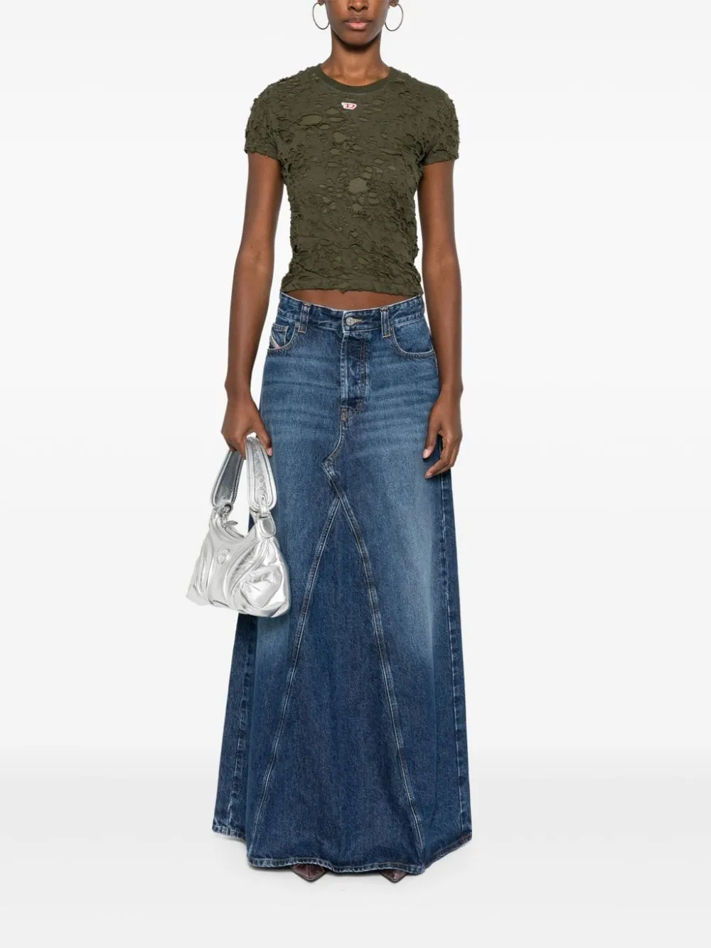 Diesel Women's Skirts blue