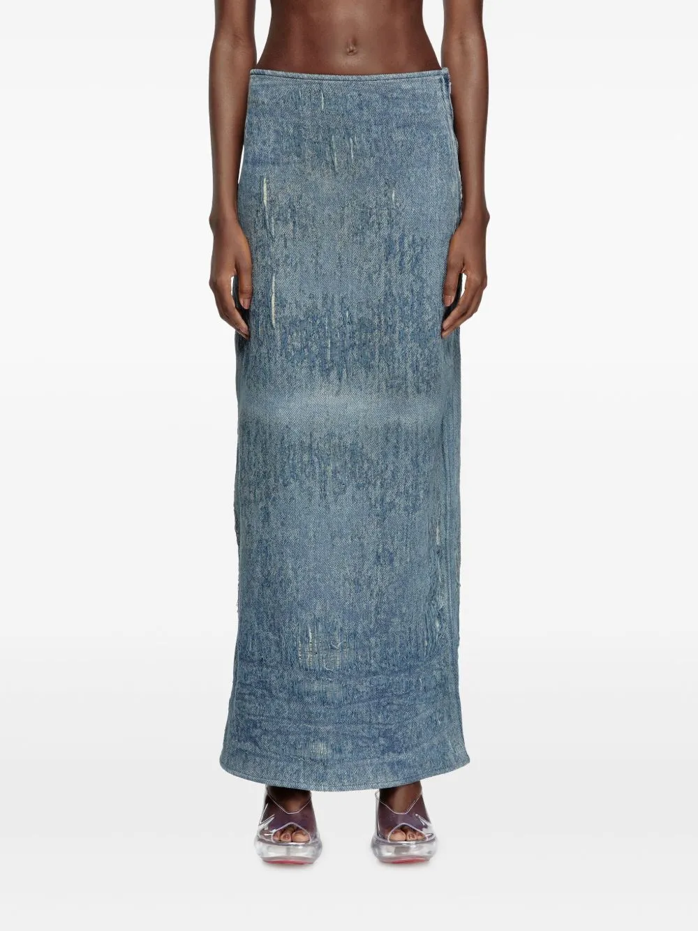 Diesel Women's Skirts Clear blue