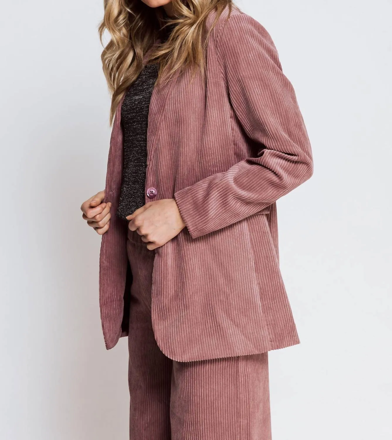 Ellie Blazer In Rose