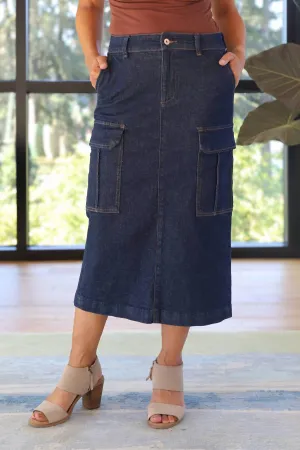 Essential Cargo Skirt In Magnetic