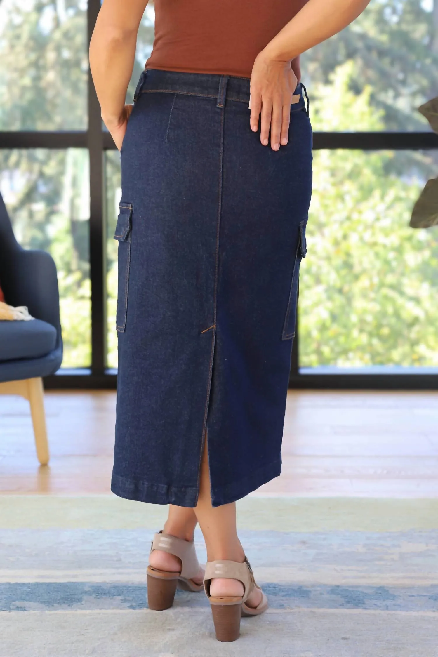 Essential Cargo Skirt In Magnetic
