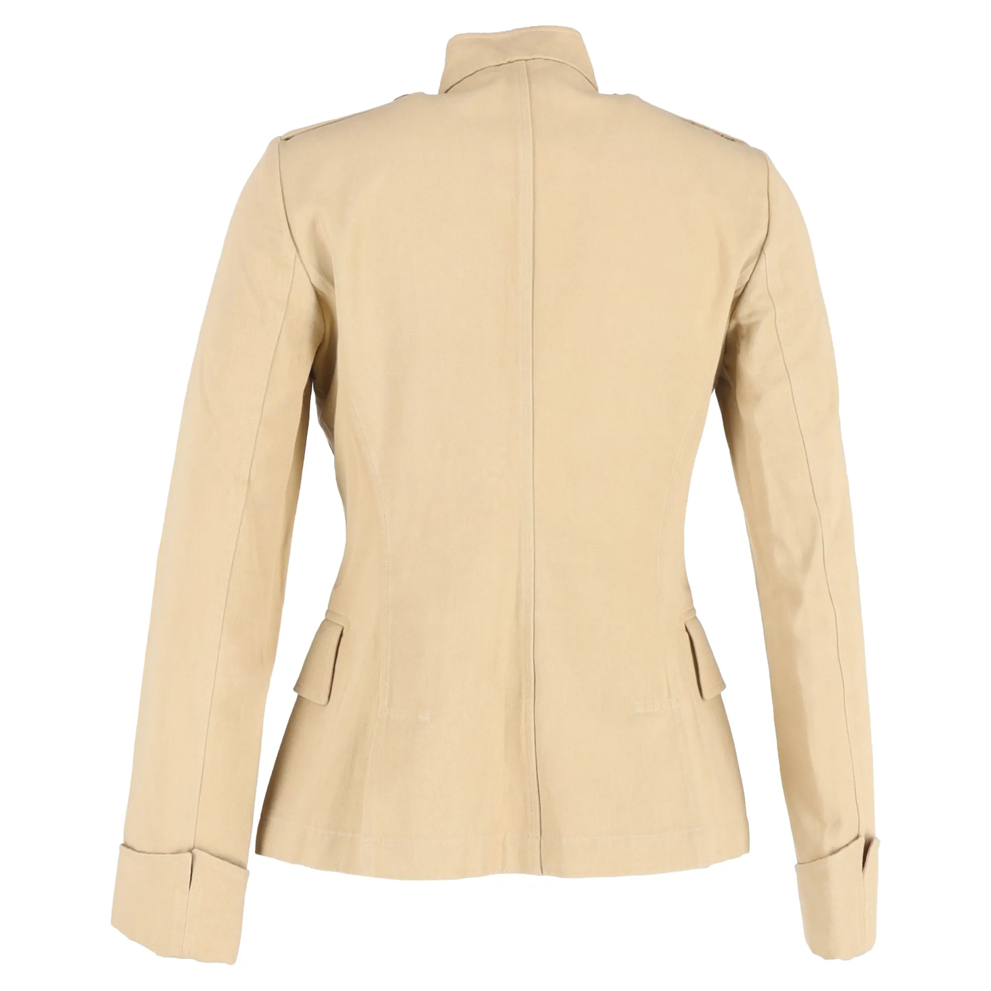 Etro Cargo Jacket in Beige Cotton