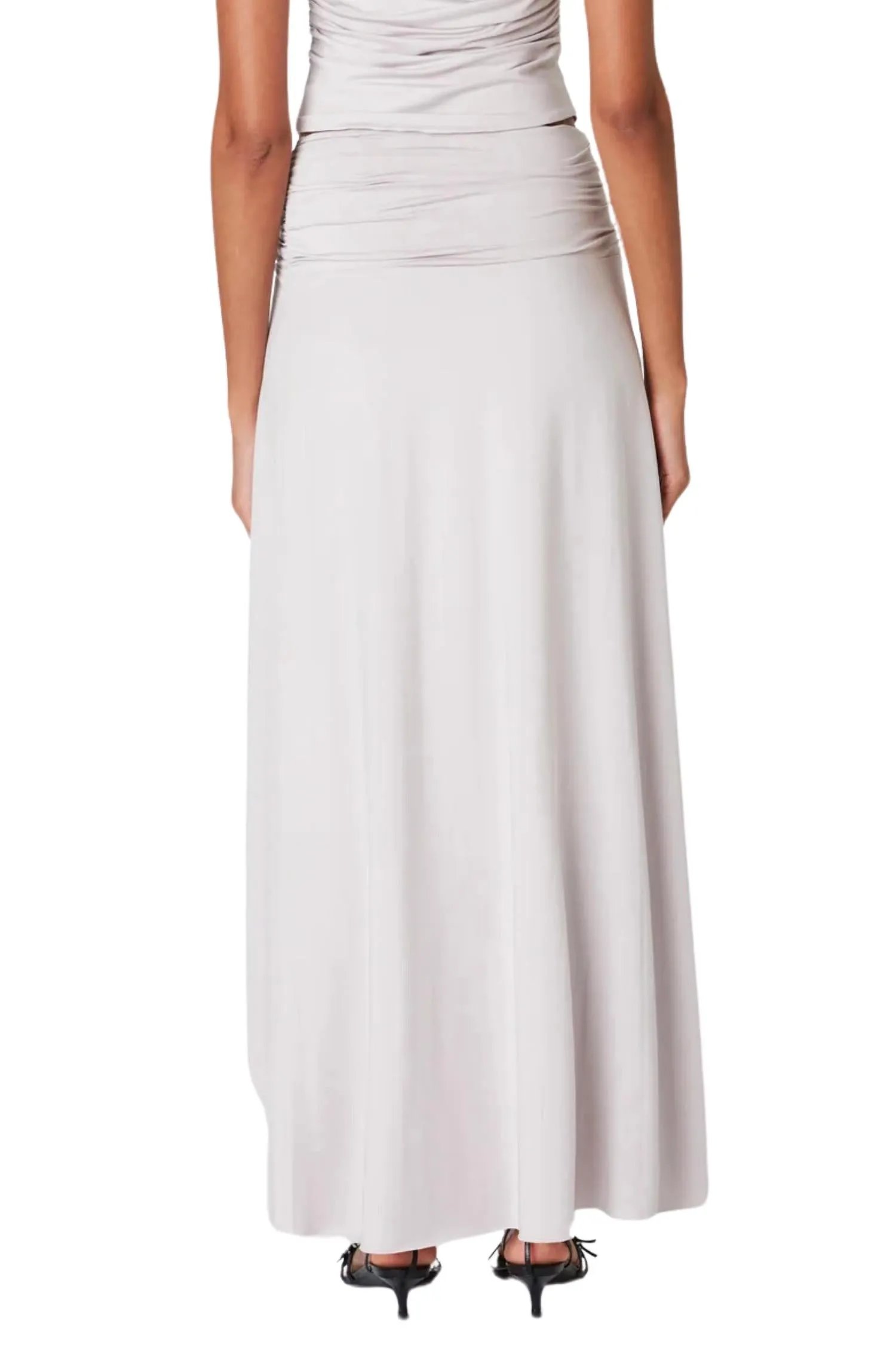 Eucalyptus Maxi Skirt In Abalone