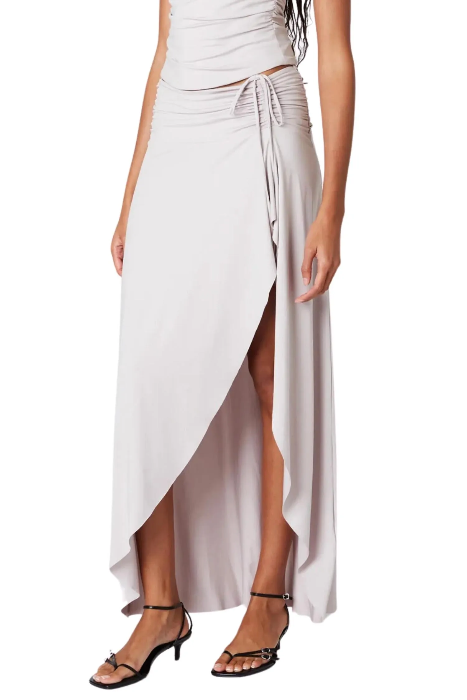 Eucalyptus Maxi Skirt In Abalone